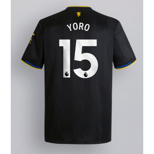 Manchester United Leny Yoro #15 Replika Tredje Tröja 2025-26 Kortärmad Manchester United Leny Yoro #15 Replika Tredje Tröja 2025-26 Kortärmad
